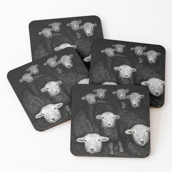 Item preview, Seven Herdwick sheep  designed and sold by PHILIP CHALK.