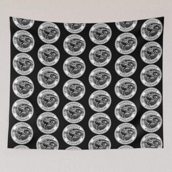 Item preview, Red Eye Crocodile Skink Tattoo Style Reptile Owner designed and sold by JRRTs.