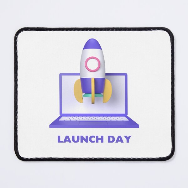 Item preview, LAUNCH DAY designed and sold by RobMakesMerch.