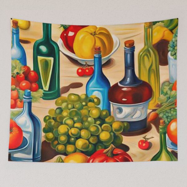 Item preview, Still Life with Bottles 1 designed and sold by George Hutton Hunter.