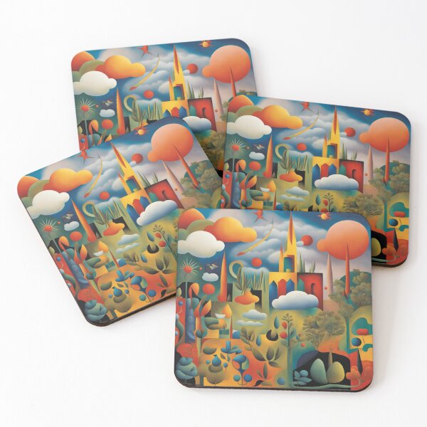 Item preview, Friendly Clouds Over Keorg  designed and sold by Owl-o-the-wisp.