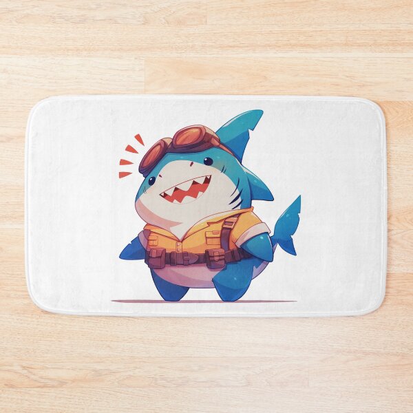 Item preview, Cute Shark Cartoon designed and sold by Bwittaya.