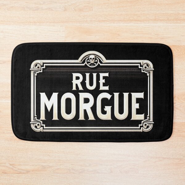 Item preview, Rue Morgue, Edgar Allan Poe designed and sold by EdGraphy.