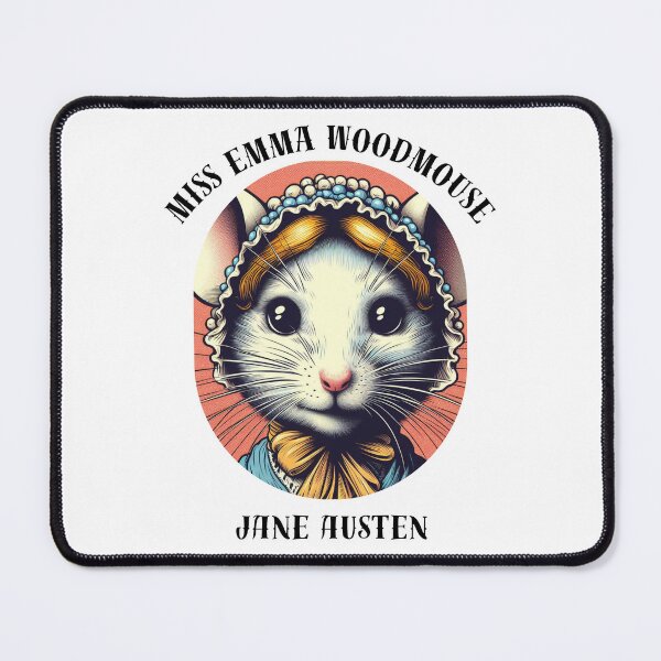 Item preview, Miss Emma Woodmouse - Jane Austen  designed and sold by Literary-tee.