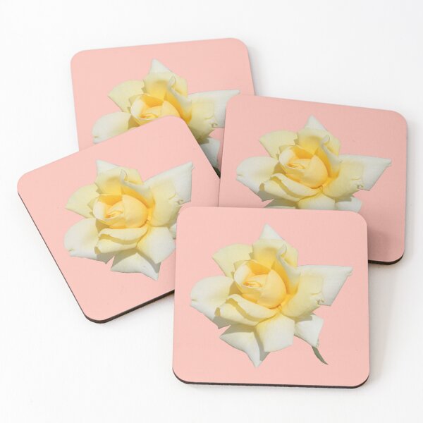 Item preview, A Pretty Yellow Rose on Pink designed and sold by STHogan2.