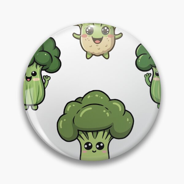 Item preview, green pyramid of ​broccoli designed and sold by bukajart.