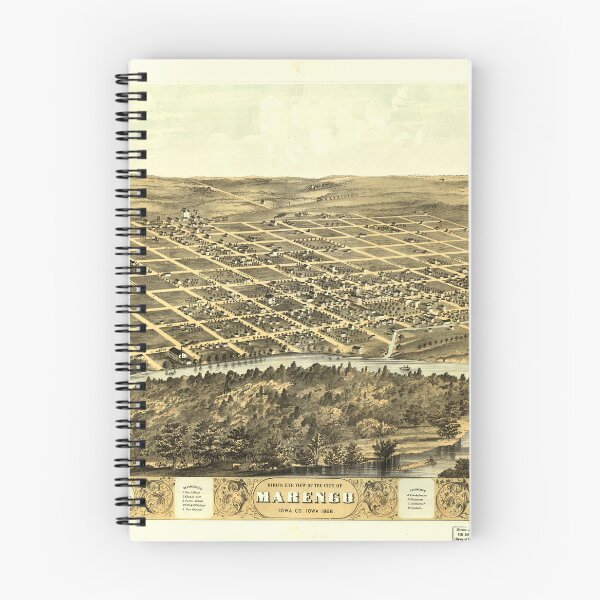 Item preview, Marengo, Iowa (1868) designed and sold by allhistory.