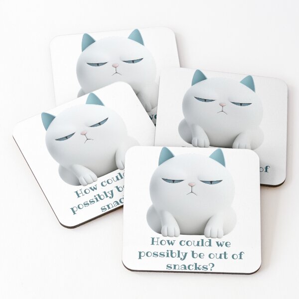 Item preview, How Could We Possibly Be Out of Snacks? Cat Lover Gift designed and sold by SSustainable.