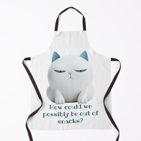 Item preview, How Could We Possibly Be Out of Snacks? Cat Lover Gift designed and sold by SSustainable.