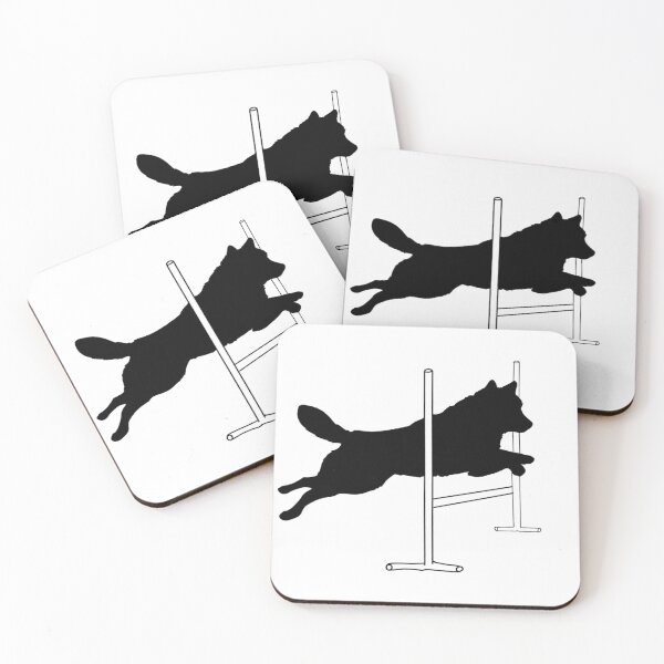 Item preview, Siberian Husky: Agility Silhouette  designed and sold by SnowySibeArt.