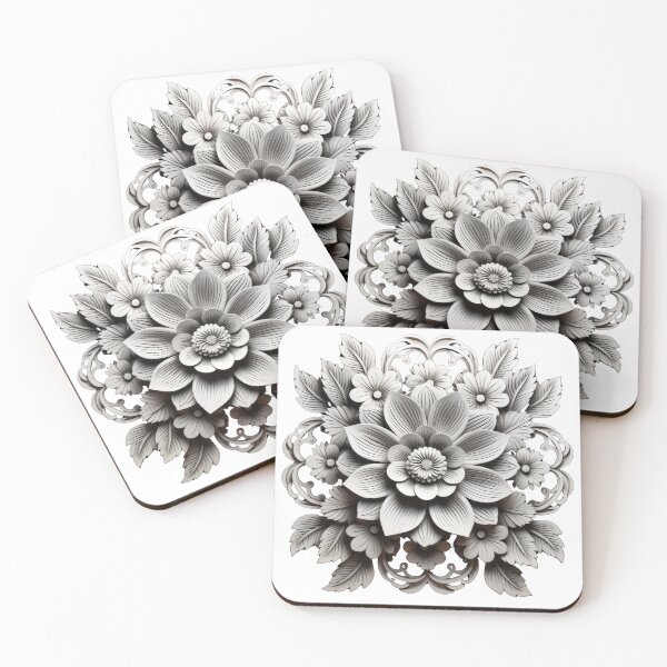 Item preview, Simple Floral Indian Mandala designed and sold by Shutter-Dragon.