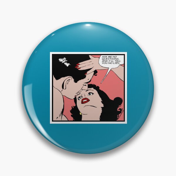 Item preview, Ask me no questions, and I'll tell you no lies - Vintage comic illustration designed and sold by Alex Starcatcher.