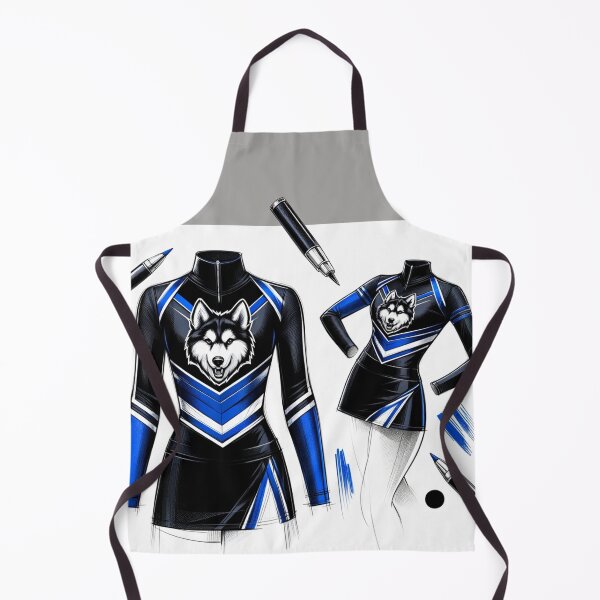 Item preview, Uniforme de Huskey - Chaqueta de calentamiento - Dibujo de moda designed and sold by AmberRoseWrites.