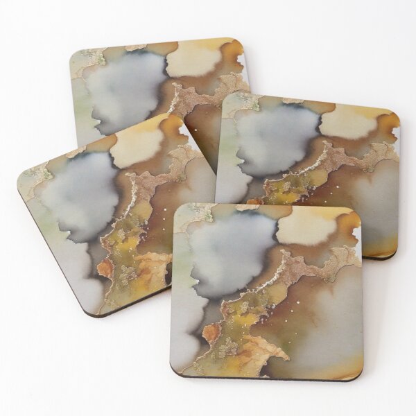 Item preview, Yellow Jasper Abstract Art designed and sold by MyAbstractInk.