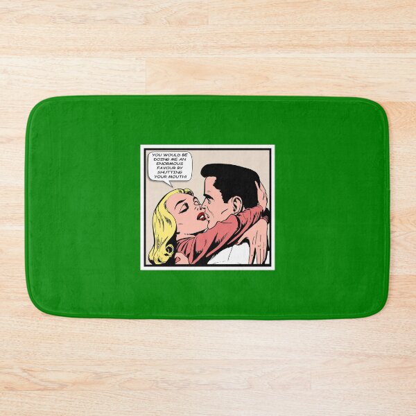 Item preview, You would be doing me an enormous favour by shutting your mouth - Retro comic art designed and sold by Alex Starcatcher.