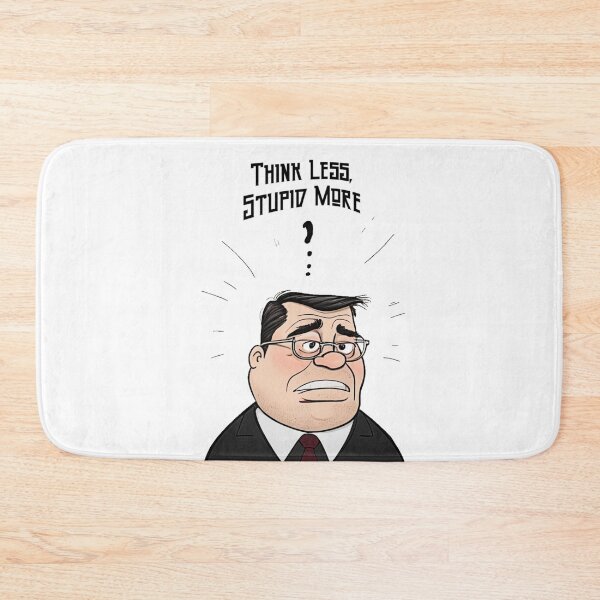 Item preview, Think Less, Stupid More designed and sold by designJasmin.