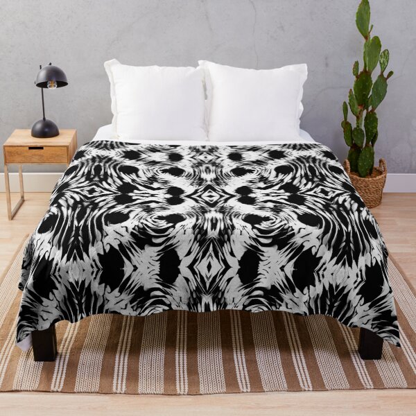 Item preview, Groove brush pattern black and white designed and sold by Flowersonstuff.