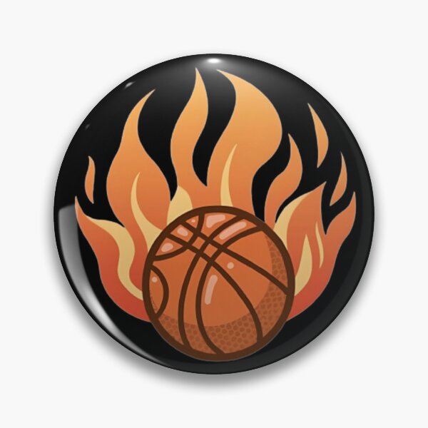 Aperçu de l'œuvre Basket-ball de feu créée et vendue par Shtex.