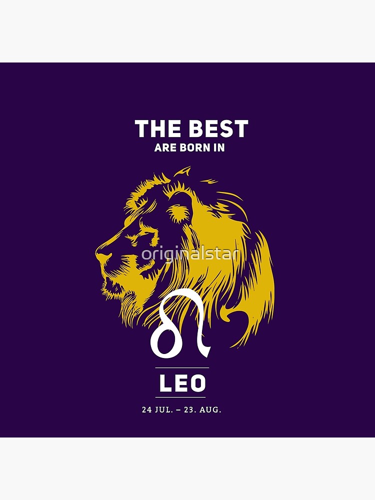 leo lion lion horoscopes star sign born july august birthday month astrology gold Tote Bag