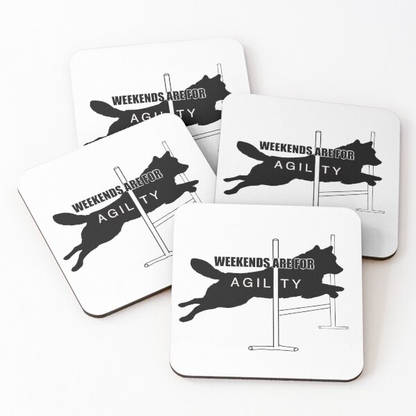 Item preview, Siberian Husky: Weekends Are For Agility  designed and sold by SnowySibeArt.
