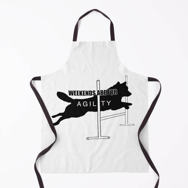 Item preview, Siberian Husky: Weekends Are For Agility  designed and sold by SnowySibeArt.