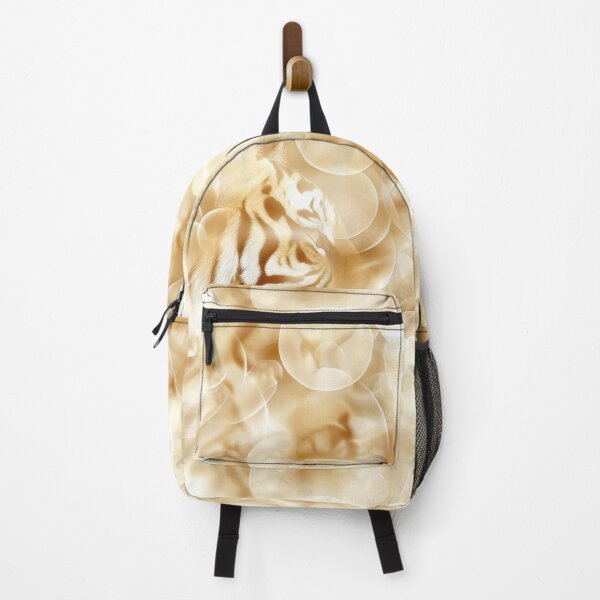 Item preview, Tiger's Gaze Amidst Golden Bokeh - beige - soft designed and sold by PICbyFemke.