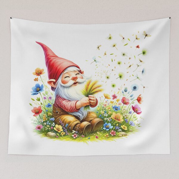 Item preview, Gnome Welcome Spring designed and sold by jinmommyonline.