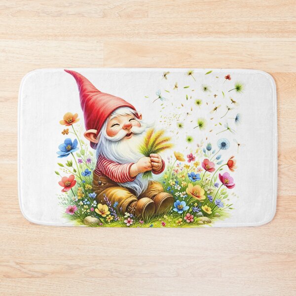 Item preview, Gnome Welcome Spring designed and sold by jinmommyonline.