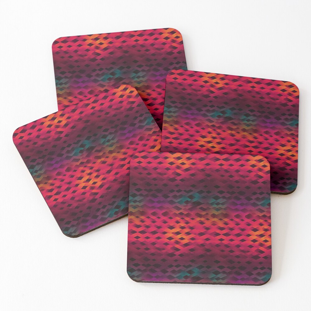 Item preview, Coasters (Set of 4) designed and sold by PixelPatchwork.