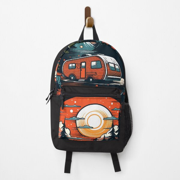Item preview, Trailer in sunset in the forest designed and sold by YuliaHulia.