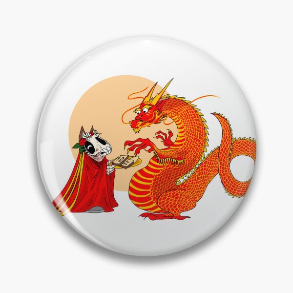 Item preview, Little Mari welcoming the dragon designed and sold by skullsandsheets.