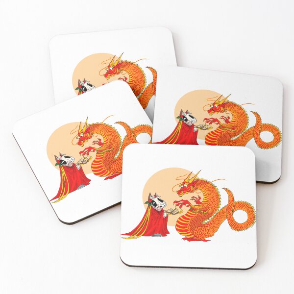 Item preview, Little Mari welcoming the dragon designed and sold by skullsandsheets.