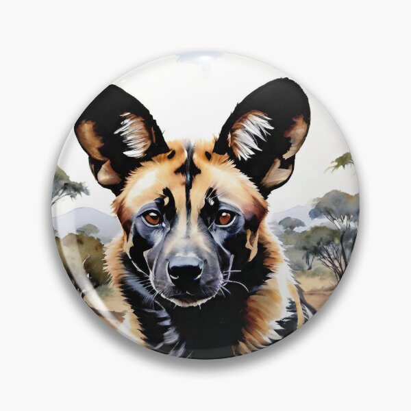 Item preview, African Painted Dog designed and sold by SabenaArtwork.