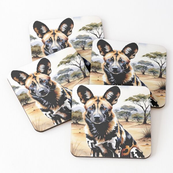 Item preview, African Painted Dog designed and sold by SabenaArtwork.
