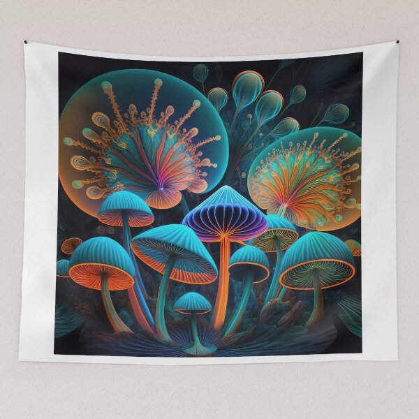 Item preview, psychedelic mushrooms designed and sold by thewandswant.
