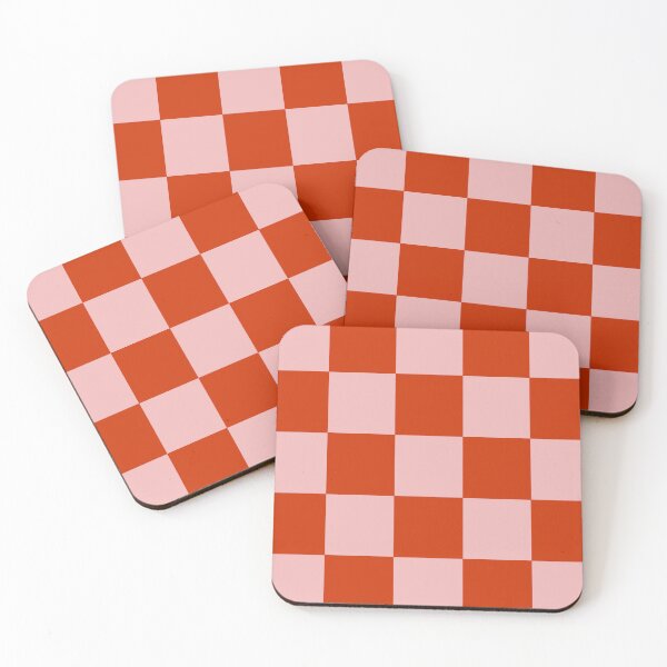 Item preview, Checkerboard Red & Pink designed and sold by soundlesswaves.