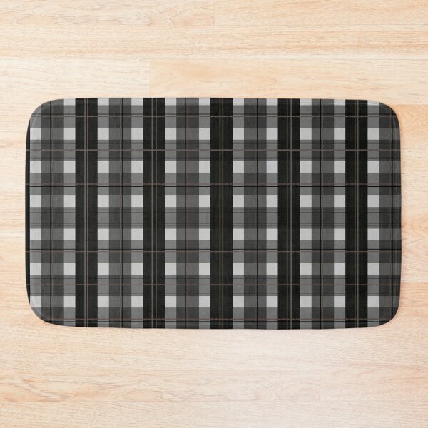 Item preview, Tartan black, grey and white designed and sold by Flowersonstuff.