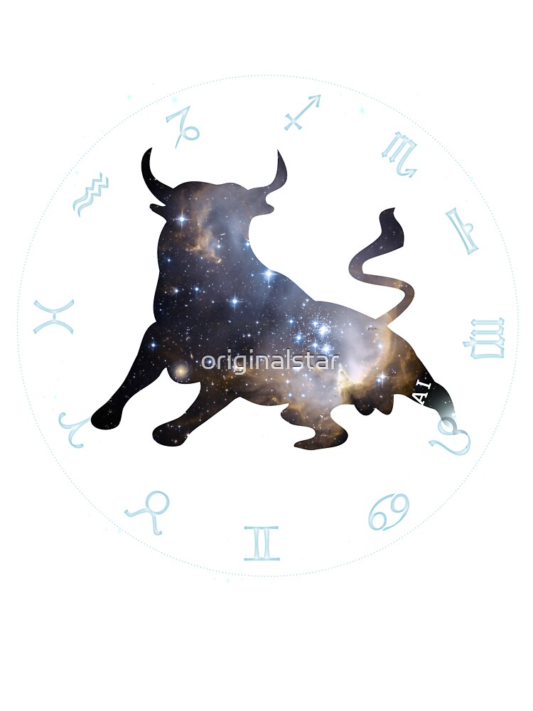 bulle taurus bull horoscope star sign birthday born in may april astrology universe stars Baby One Piece