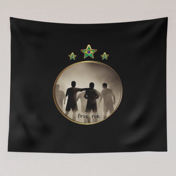 Item preview, Soccer Team Spirit and Brazil Stars Design Sticker and T-Shirt designed and sold by TroisRois.