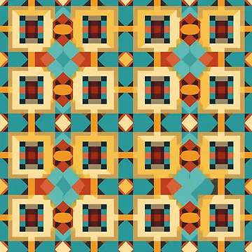 Artwork thumbnail, Square Cascade by PixelPatchwork