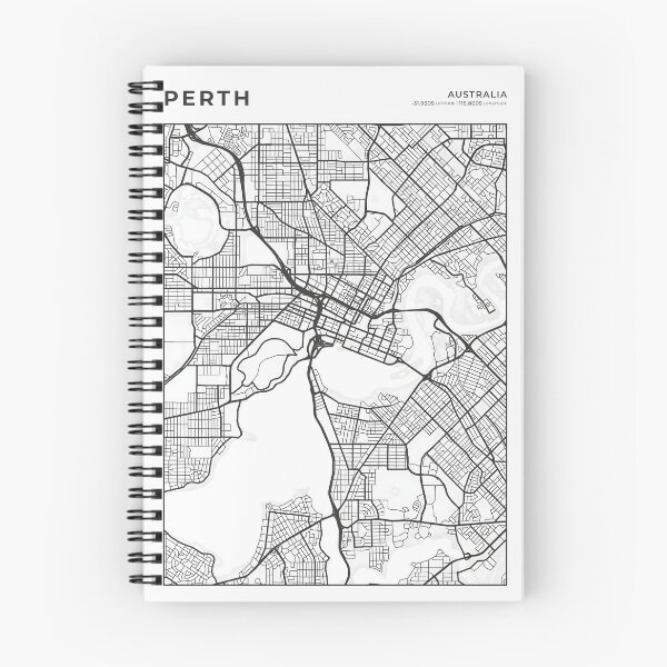 Item preview, Perth Australia Street Layout Map designed and sold by wally-prints.
