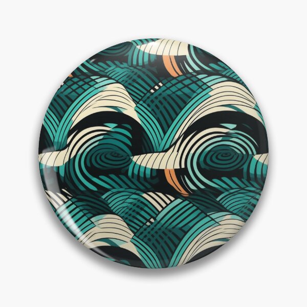Item preview, Muted Wave designed and sold by PixelPatchwork.
