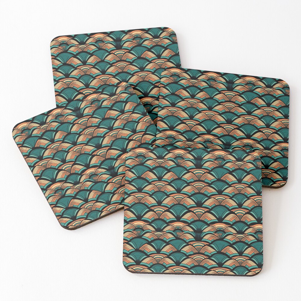 Item preview, Coasters (Set of 4) designed and sold by PixelPatchwork.