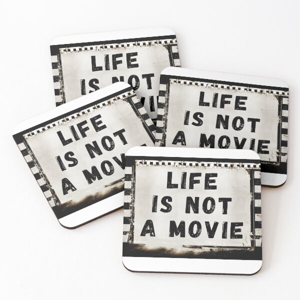 Item preview, Life is not a movie 1 designed and sold by Visual Arts Sławomir Grzanek.