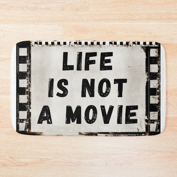 Item preview, Life is not a movie 1 designed and sold by Visual Arts Sławomir Grzanek.