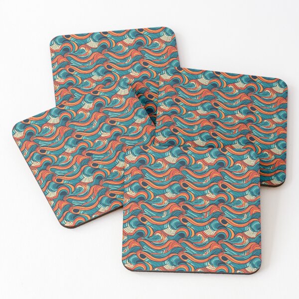 Item preview, Vibrant Waves designed and sold by PixelPatchwork.