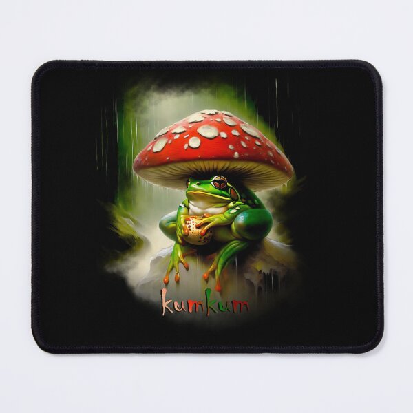 Item preview, Frog Amanita, Frog Emoji, Kum Kum, Frog Skeleton, Kumkum designed and sold by CrisMor-Art.