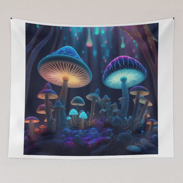 Item preview, psychedelic mushrooms designed and sold by thewandswant.
