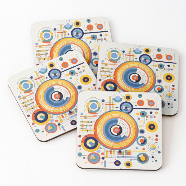 Item preview, Abstract circles designed and sold by mayaworldcouk.