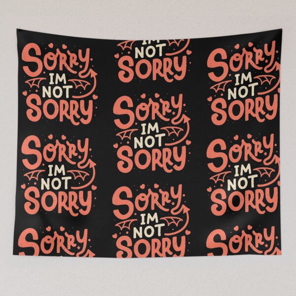 Item preview, Sorry, im not sorry designed and sold by PlanetMarker.